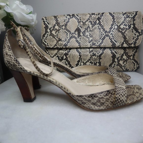 Enzo Angiolini Snakeskin Shoes - Picture 11 of 12